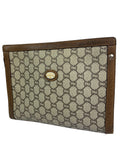 Gucci GG Monogram Clutch Bag