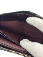 Chanel CC Quilted Leather Zippy Wallet