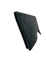 Chanel Black Leather Long Wallet