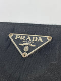 Prada Tessuto Nero Nylon zip key holder