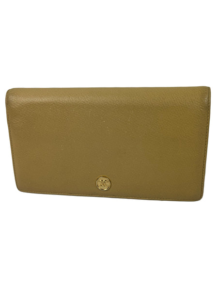 Chanel CC Leather Long Wallet