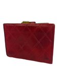 Chanel CC Quilted Leather Bifold Wallet