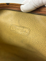 MCM Cognac Leather Clutch Bag