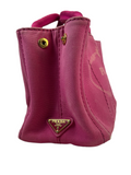 Prada Pink Canapa Hand Bag
