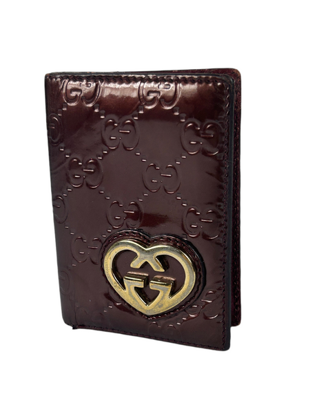Gucci GG Monogram Leather Card Holder