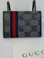 Gucci GG Monogram Leather Key Holder