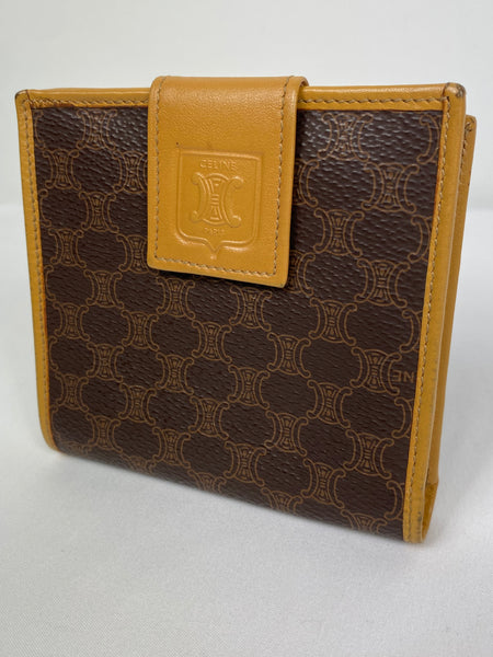 Celine Macadam Leather Bifold Wallet