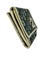 Dior Blue Trotter 2 Bifold Wallet