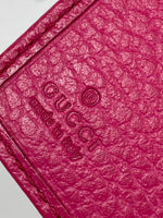 Gucci Pink Leather Card Holder