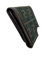 Fendi Zucca Monogram Trifold Wallet