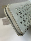 Jimmy Choo Studded Leather Zippy wallet