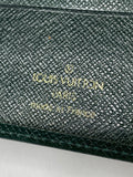 Louis Vuitton Taiga Leather Bifold Wallet