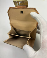 Dior Beige Trotter Bifold Wallet