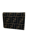 Fendi Zucca Monogram Trifold Wallet