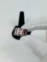 Dior Red Trotter 2 Ring Size 6