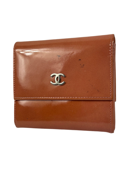 Chanel CC Leather Trifold Wallet