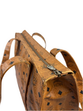 MCM Cognac Leather Shoulder Bag